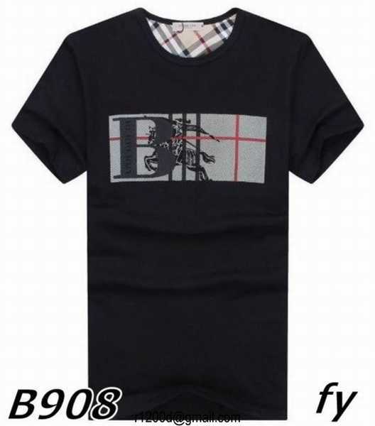 burberry t shirt homme