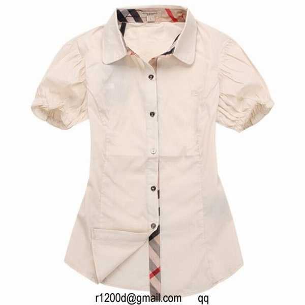 chemise burberry brit femme