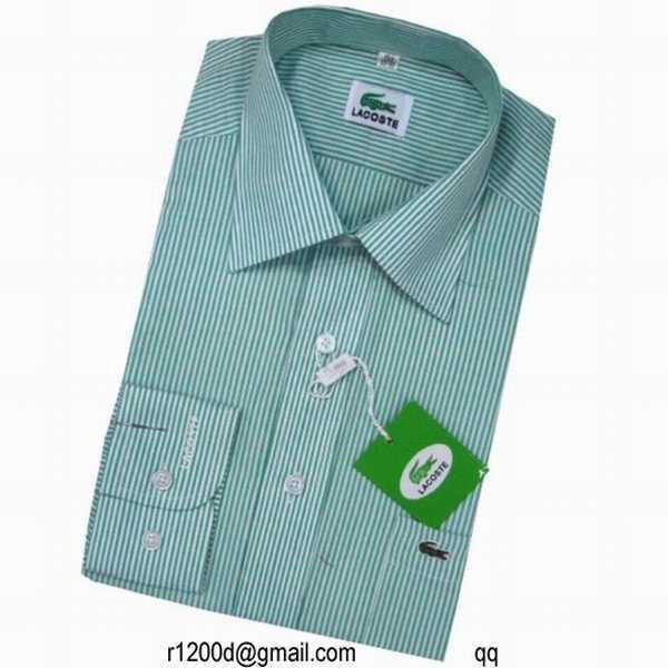 chemises lacoste homme soldes