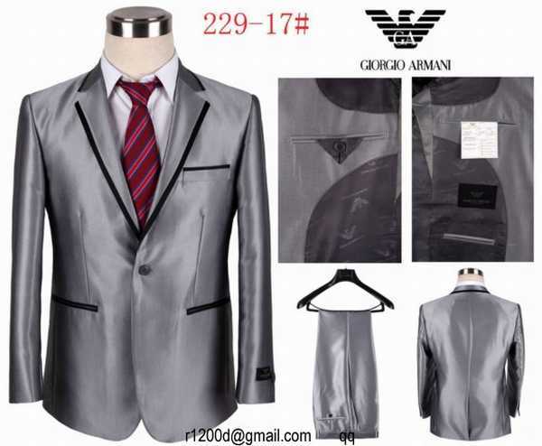 costume homme armani pas cher