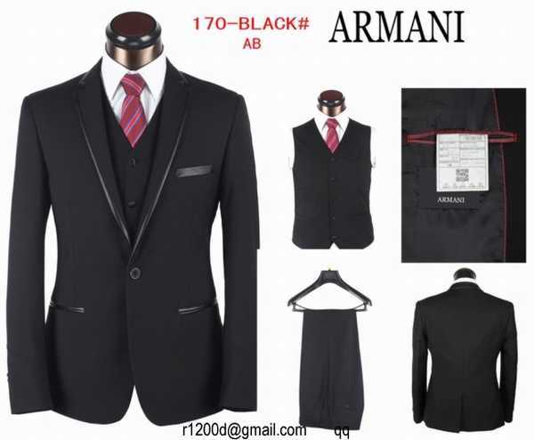 costume armani soldes