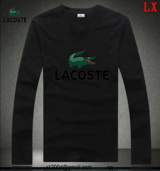 pull lacoste pas cher homme
