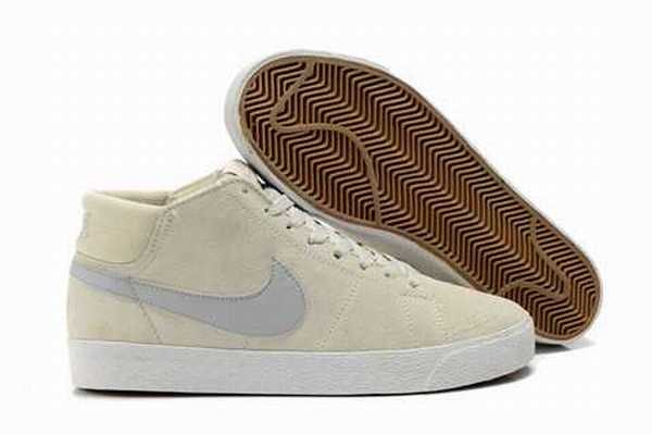 nike blazer high vintage femme beige