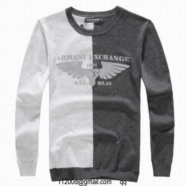 pull armani pas cher