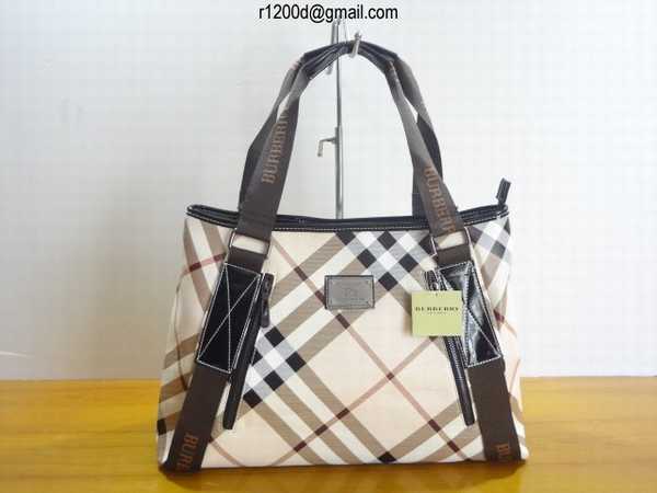 sac burberry solde