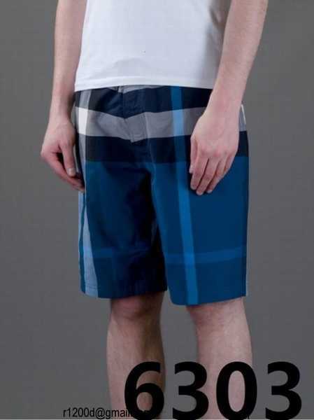 short de bain burberry homme