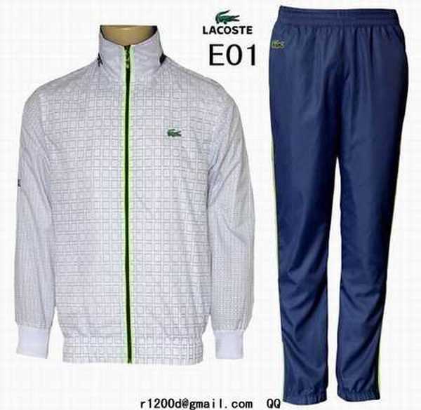 survet lacoste solde