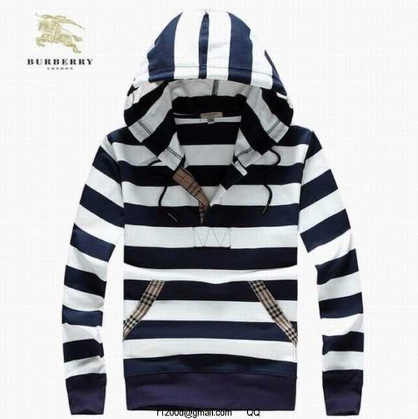 Sweat burberry homme pas cher