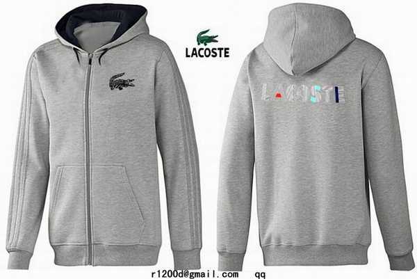pull lacoste solde homme