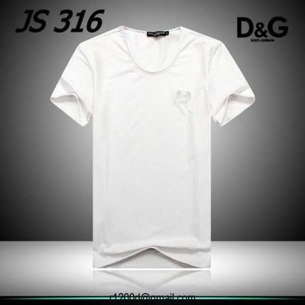 t shirt d&g pas cher