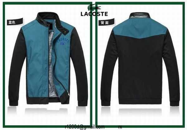 veste lacoste homme pas cher