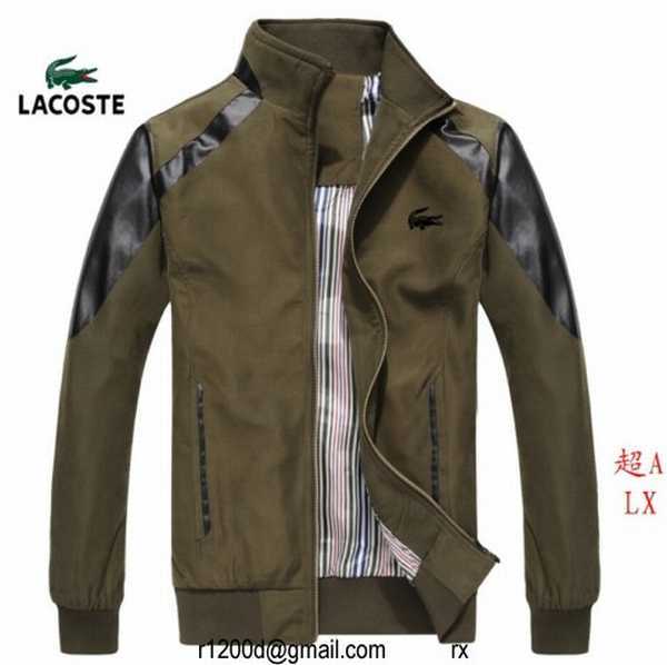 blouson lacoste pas cher